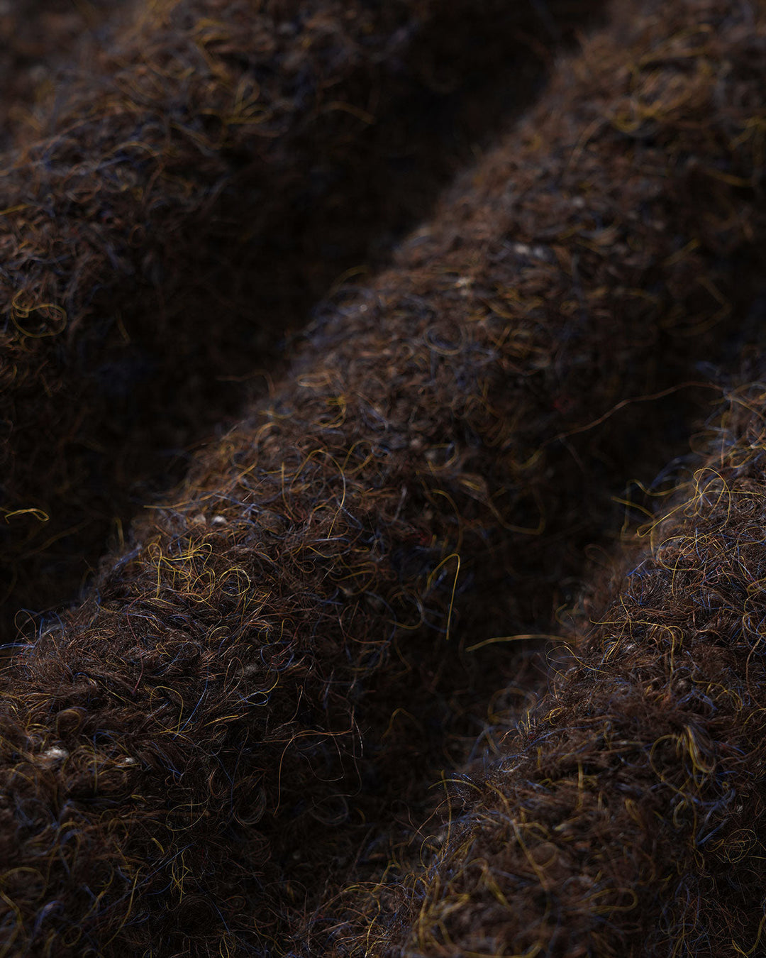 Coffee Turtle Knit Cardigan