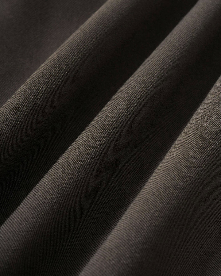 Coffee Natural Waisted Straight Pants