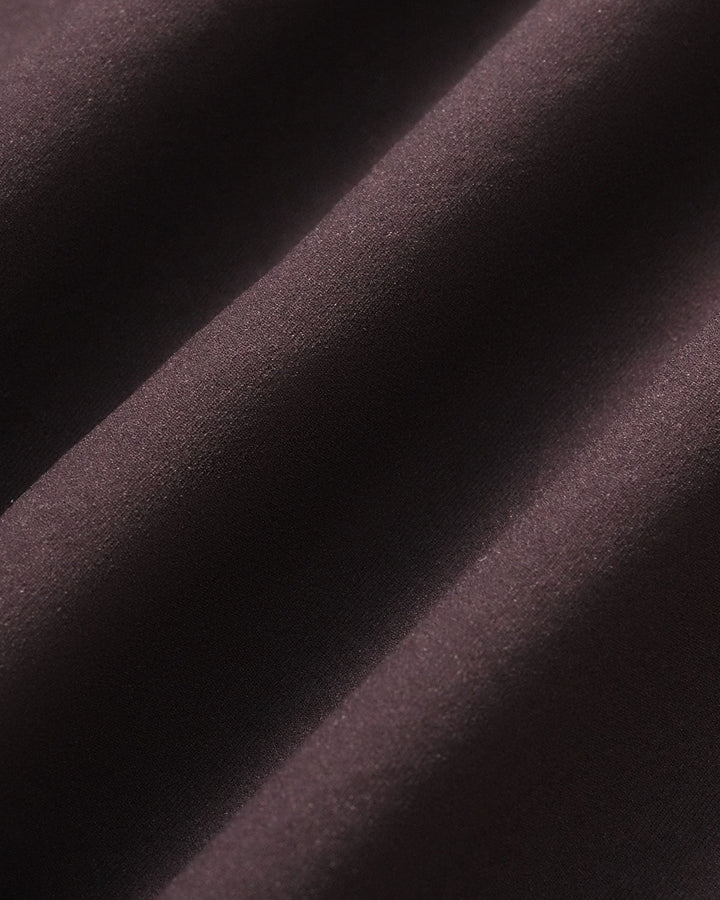 Brown Belted Straight Casual Pants