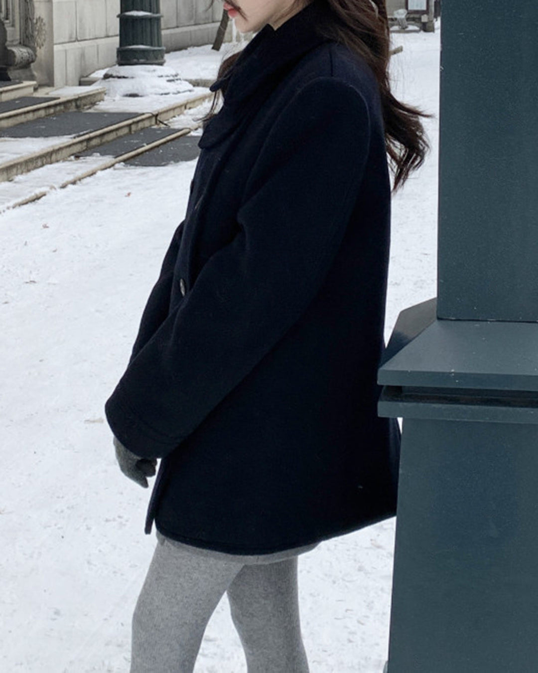 The Vesta Button Trench Coat