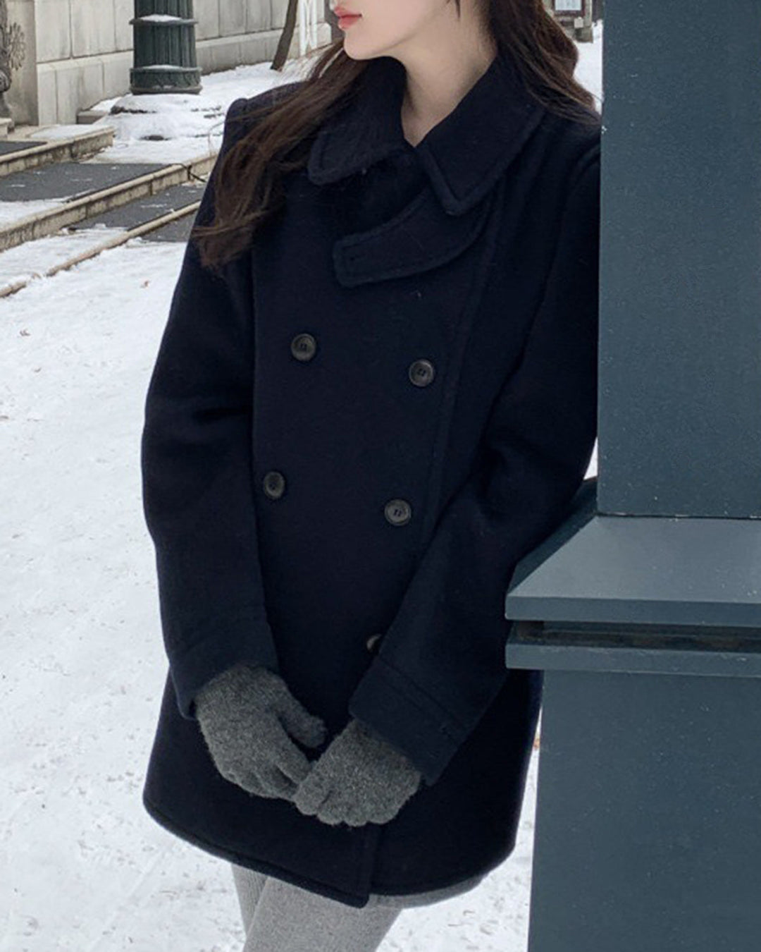 The Vesta Button Trench Coat