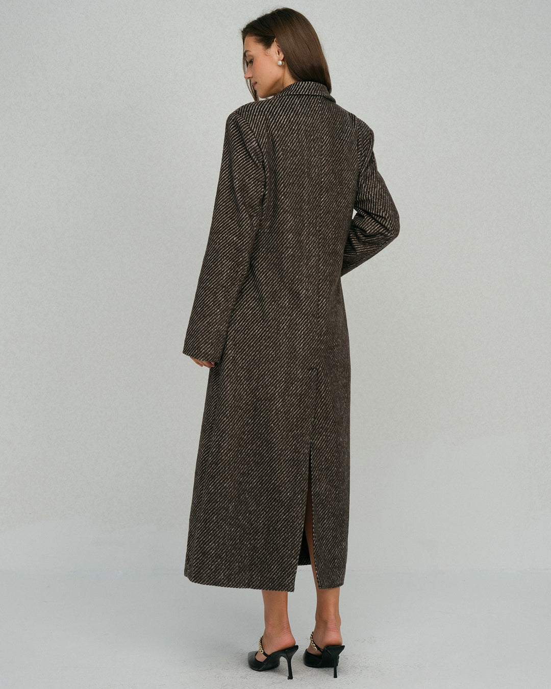 The Maven Button Notched Coat