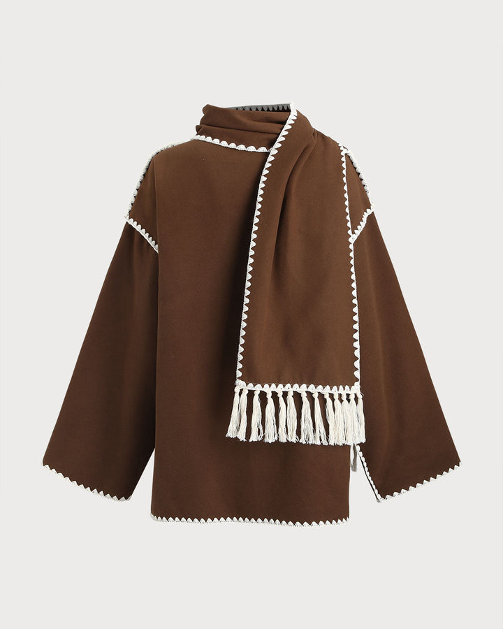 The Sienna Contrasting Pocket Coat