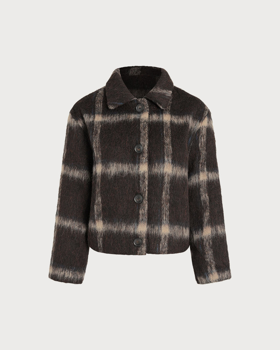 The Venus Plaid Single Breasted Jacket
