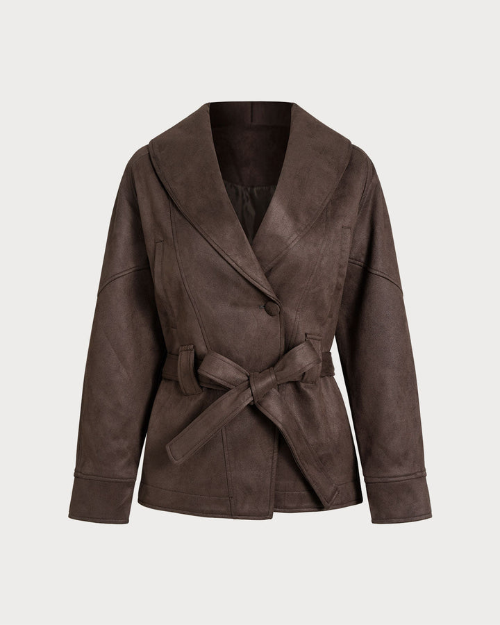 The Solstice Loose Belted Jacket