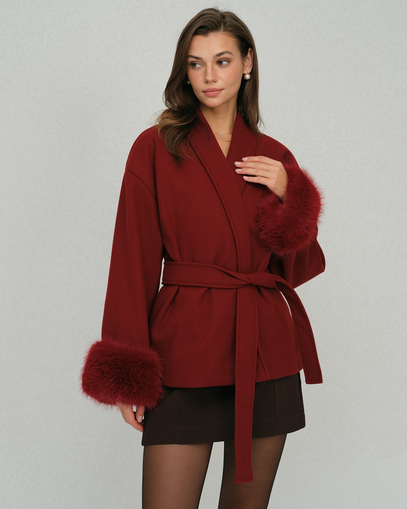 The Garnet Drawstring Jacket