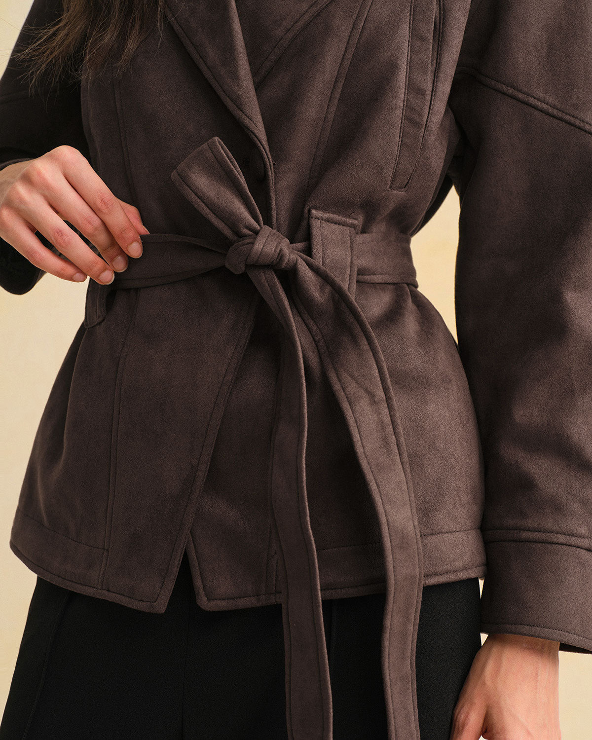 The Solstice Loose Belted Jacket