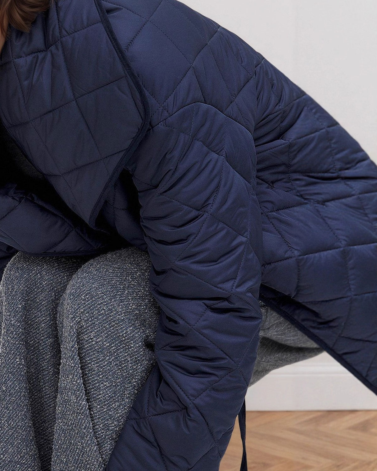 The Juno Loose Drawstring Jacket