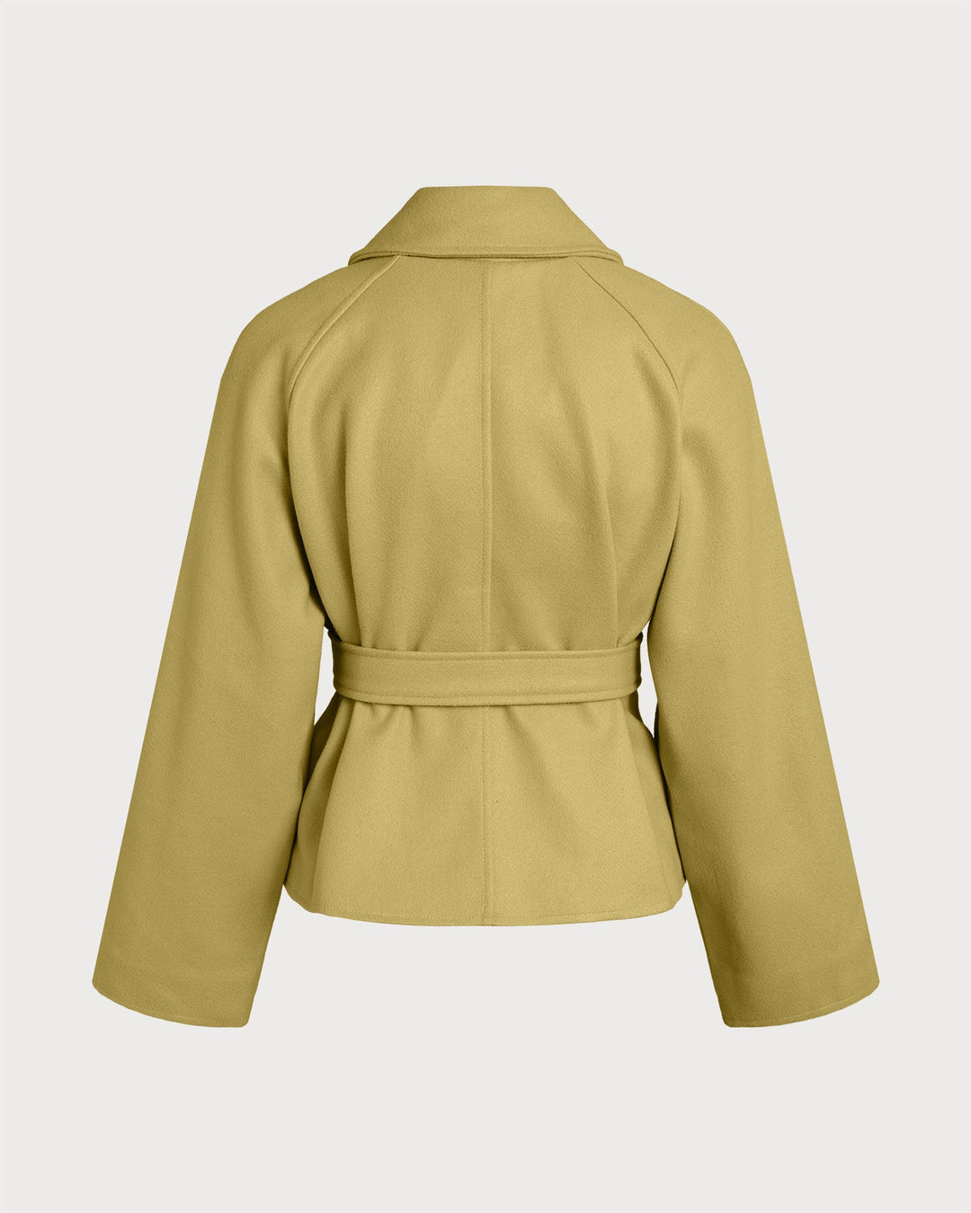 Yellow Belted Jacket