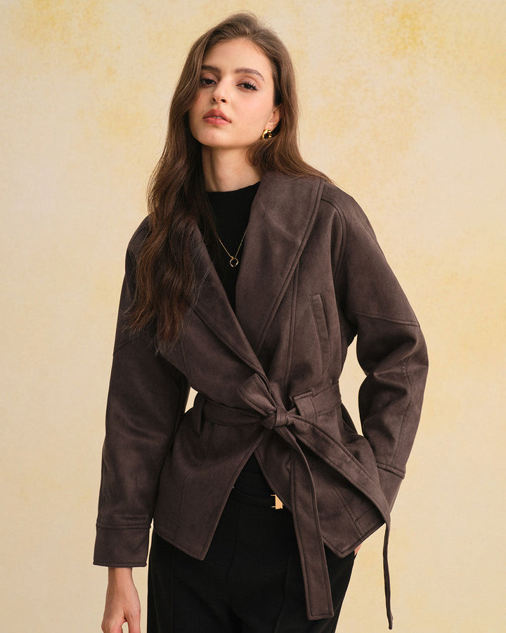 The Solstice Loose Belted Jacket
