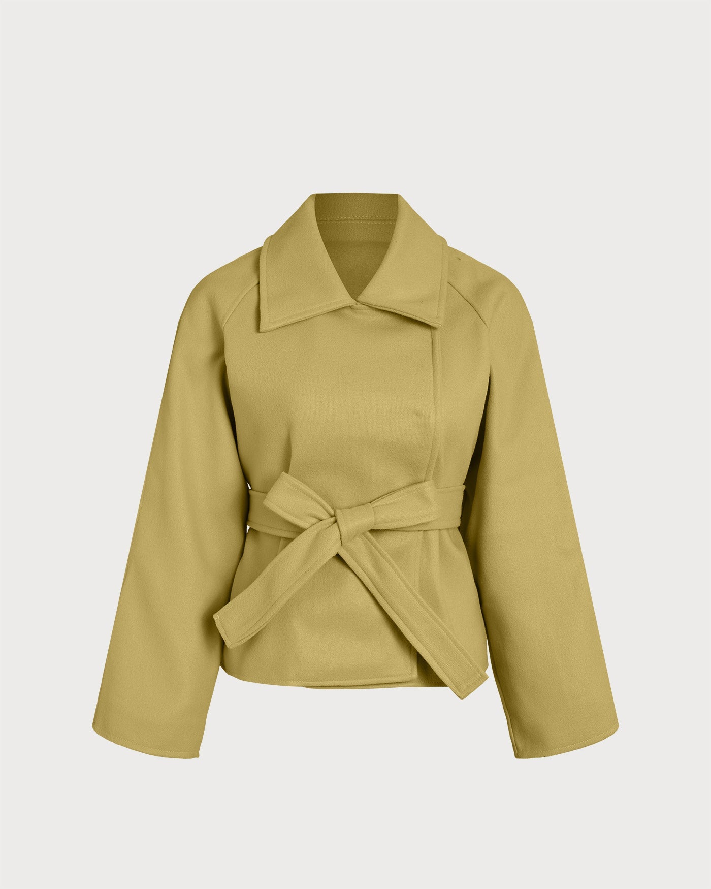 Yellow Belted Jacket