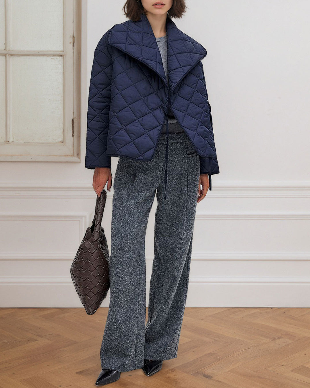 The Juno Loose Drawstring Jacket