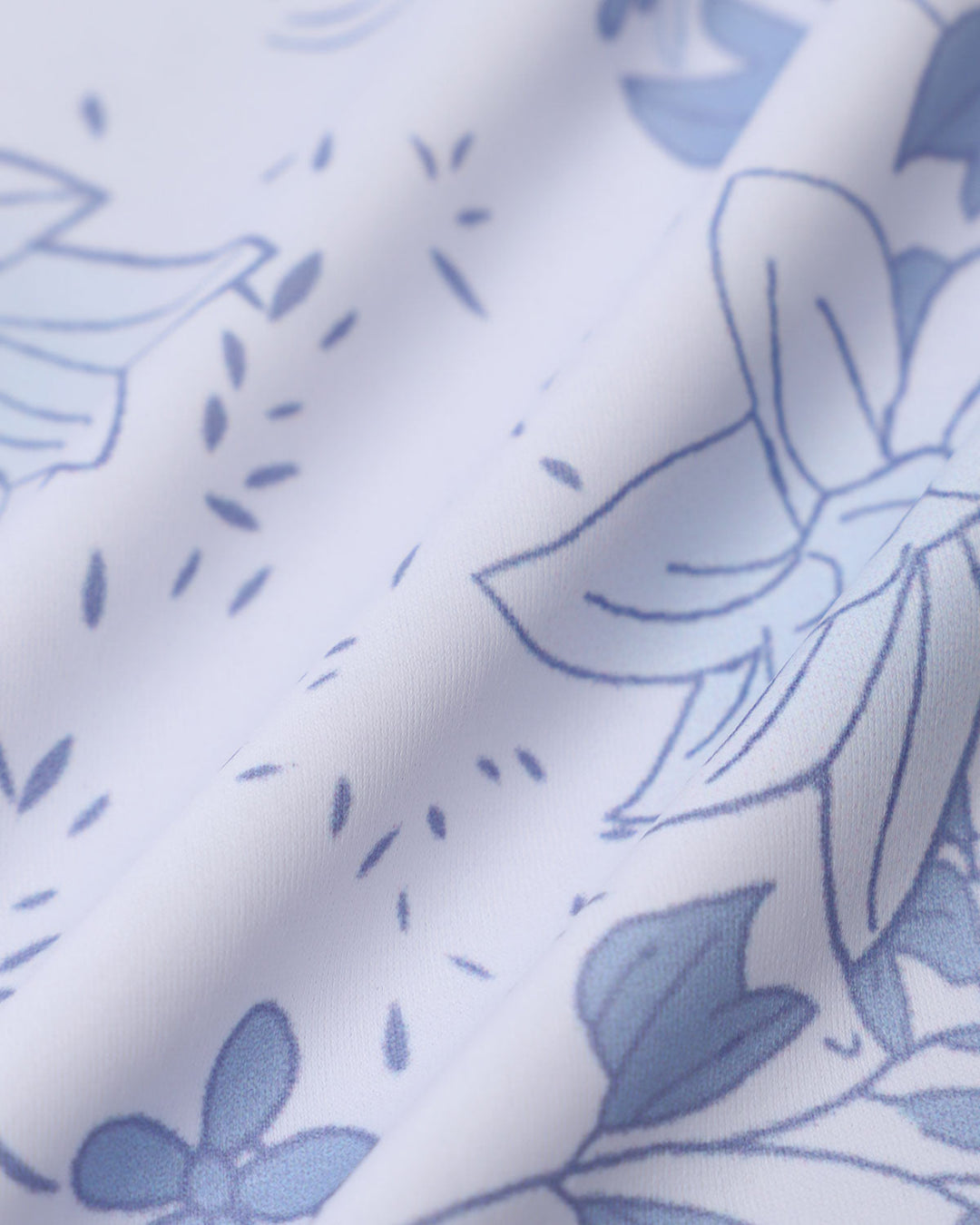 Blue Floral Tankini Bottoms