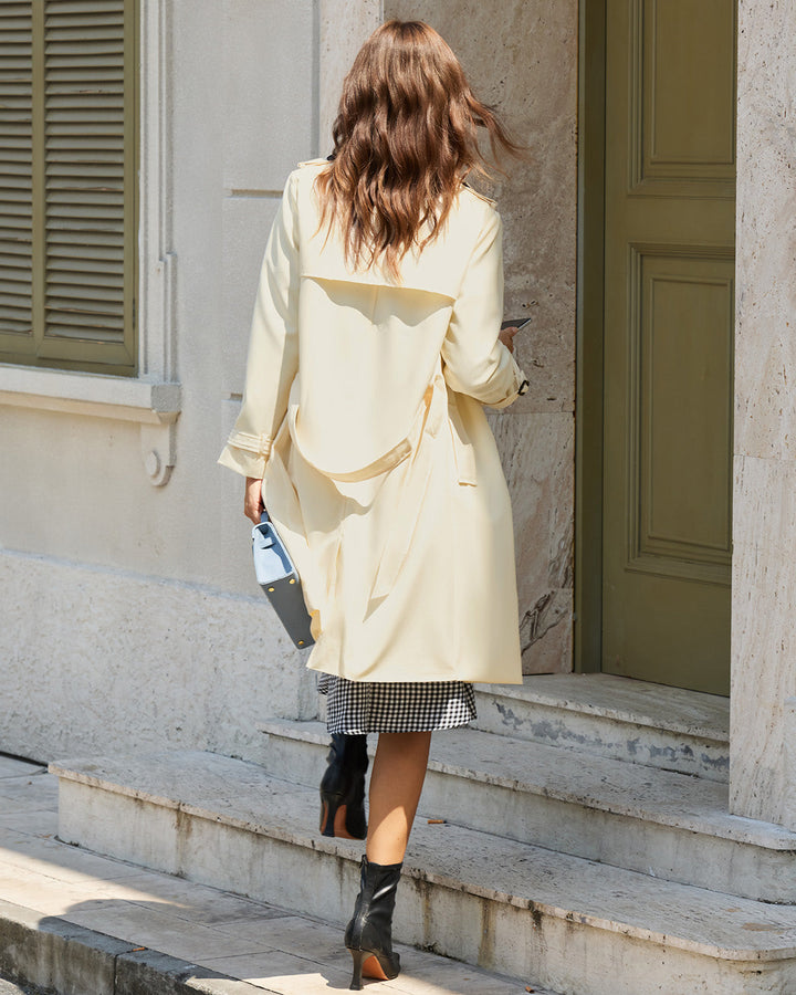 The Apollo Belted Trench Coat